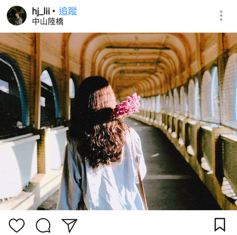 基隆市火車站旁，充滿著懷舊復古風情的「中山陸橋」，是台灣少見的特色天橋，又稱「作高砂橋」，更是多部電影取景地之一，但預計將在今年九月拆除，想打卡的網美們要動作快！ 圖：翻攝自instrgram／hj__lii開放權限