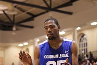 勇士全能前鋒杜蘭特（Kevin Durant）今攻下總冠軍賽生涯新高的43分。 圖 : 翻攝自維基百科