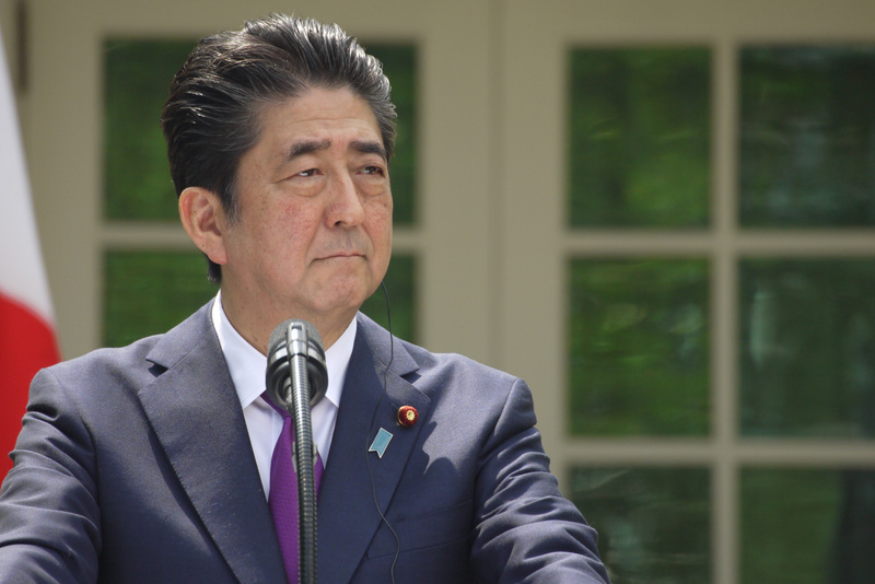 針對這波大雨釀災再度設置「非常災害對策本部」，日本首相安倍晉三今天說，救災是跟時間賽跑 圖：新頭殼資料照片