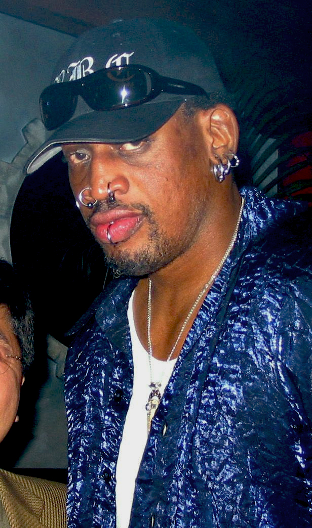 前美國職籃NBA球星「小蟲」羅德曼（Dennis Rodman）今天表示，他將赴新加坡，參與12日美國總統川普和北韓領導人金正恩計劃中的川金會。 圖：Walter Huang/創用cc開放授權