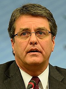 世界貿易組織（WTO）秘書長阿茲維多今天提出警告，反對美國和其他主要經濟體之間具破壞性的貿易緊張急遽升高。 圖 : 翻攝自維基百科