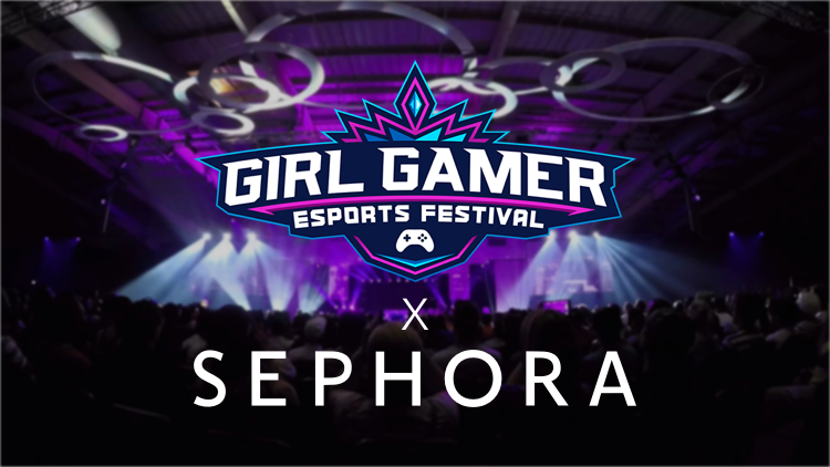 GIRLGAMER Esports Festival女子電競節在昨日宣布，將與法國美妝巨頭絲芙蘭（Sephora）合作。 圖：翻攝自 絲芙蘭