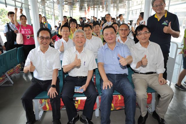旗津航線啟航典禮。 圖：高雄市政府/提供
