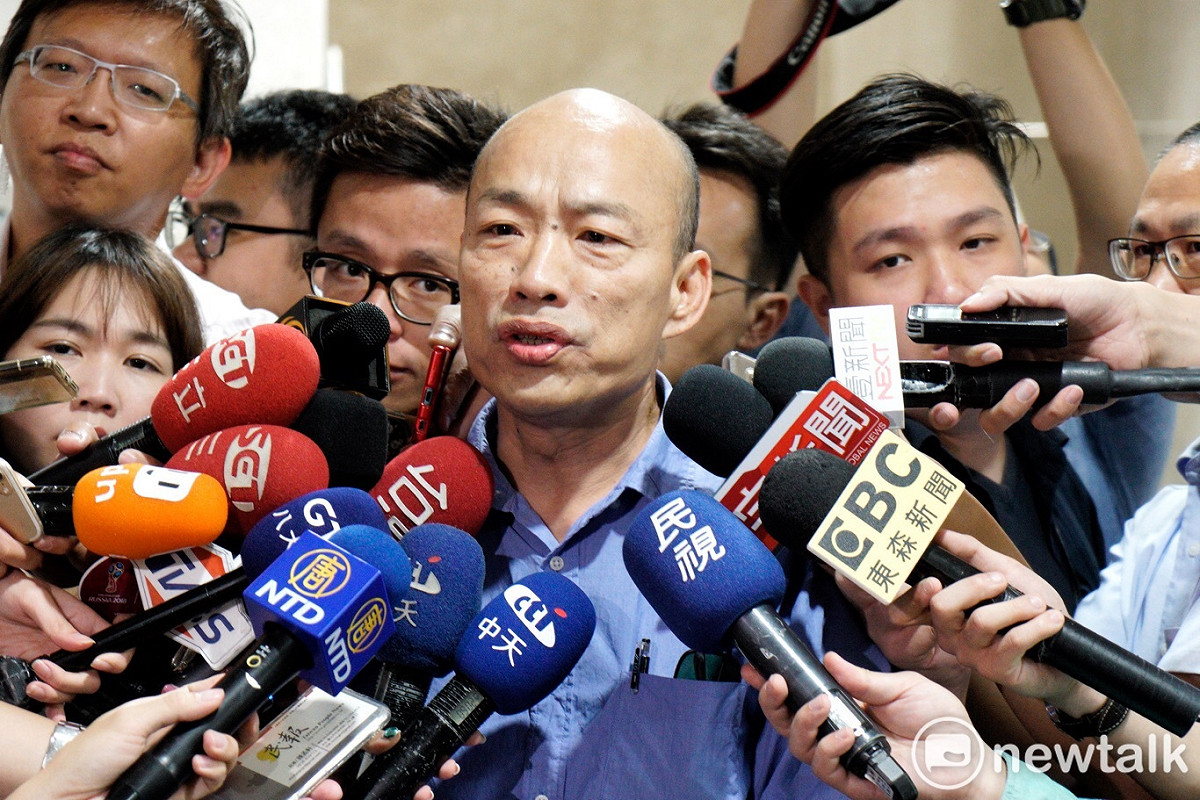 苦苓盤點國民黨高雄市長候選人韓國瑜選票流失的5大隱憂。 圖：新頭殼資料照片