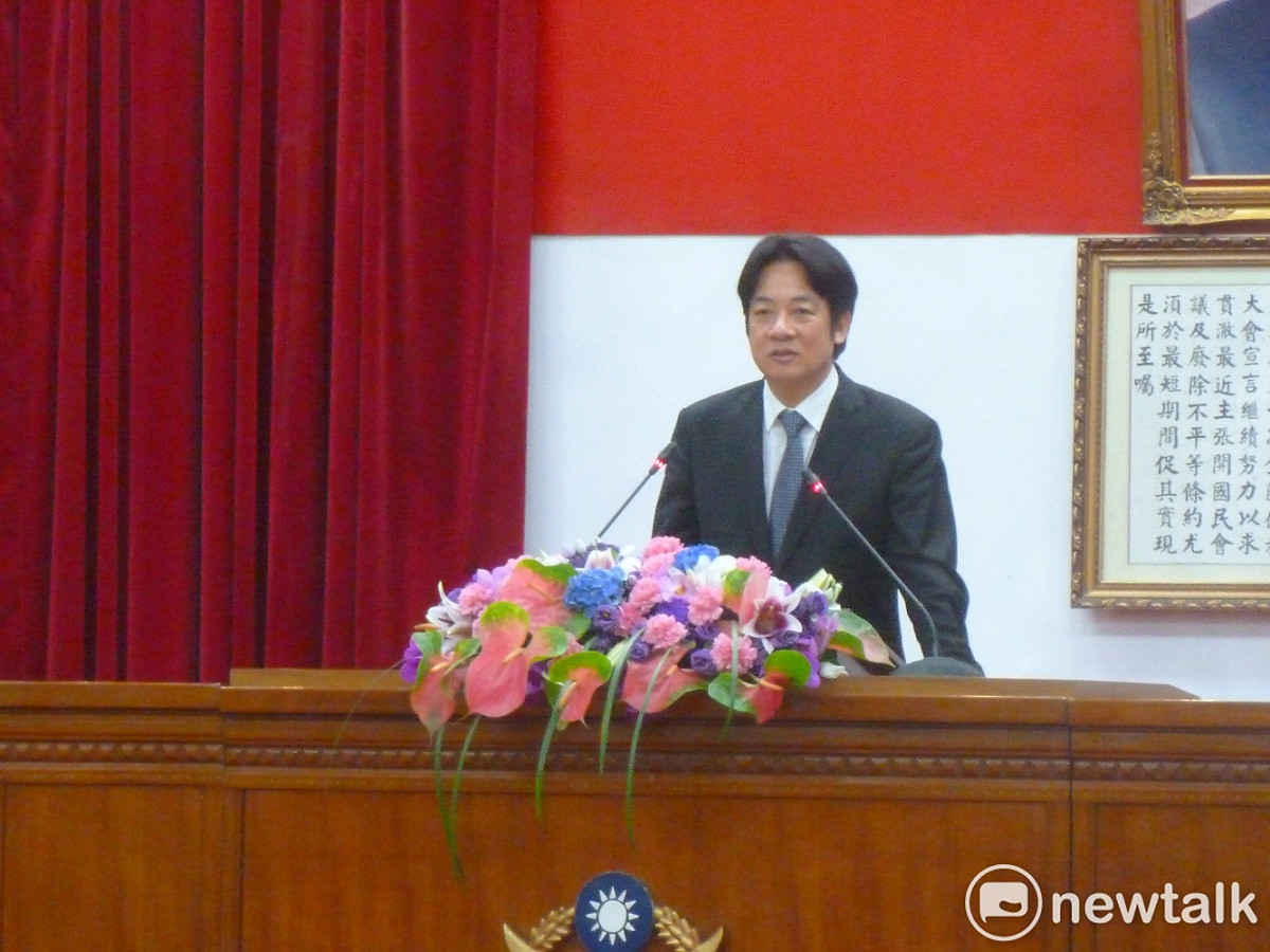 行政院長賴清德今（15）日出席「107年警察節慶祝大會」。 圖：謝莉慧/攝