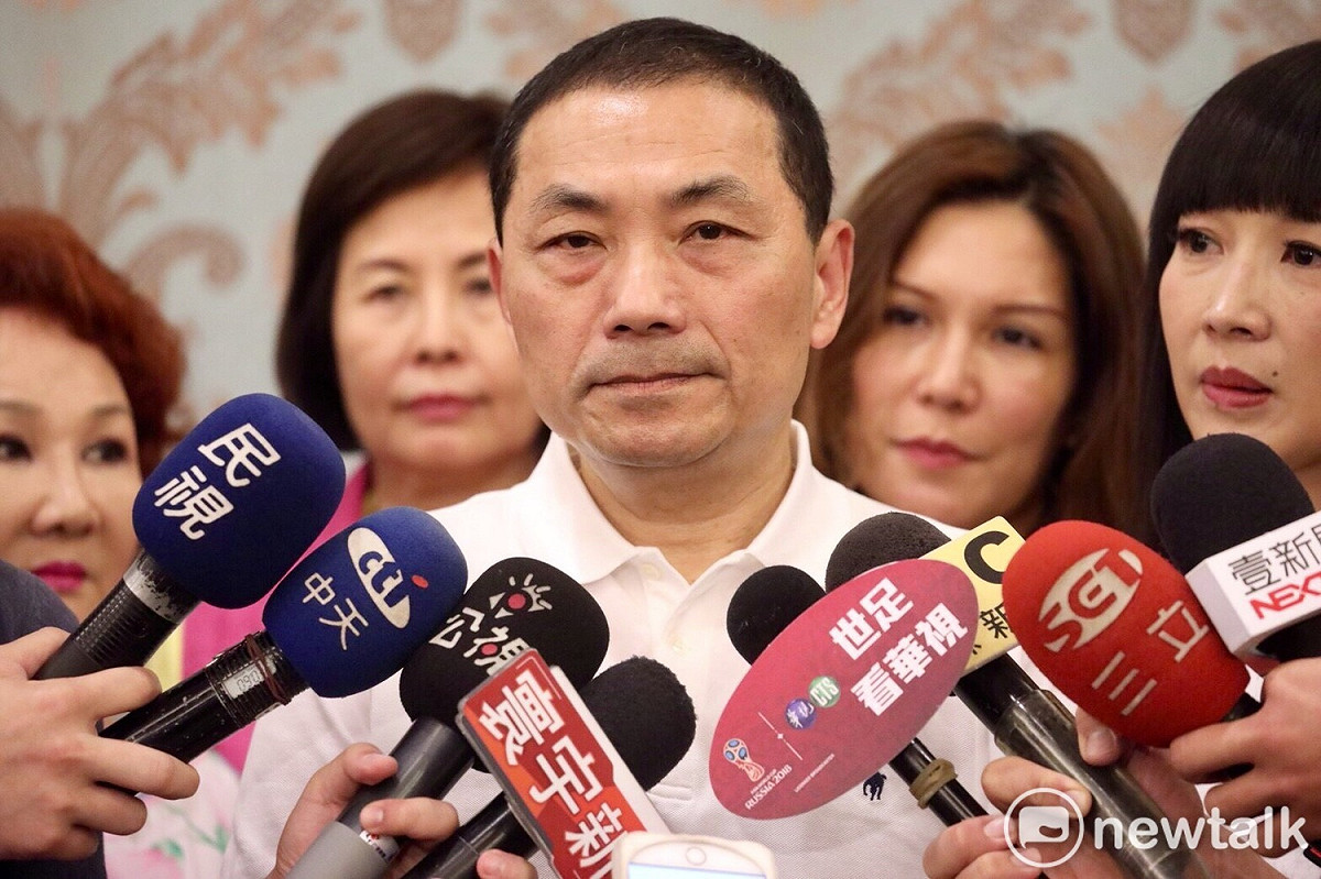 對於妻子與岳家因選舉而被外界羞辱、糟蹋名譽，侯友宜感嘆「選舉選到這個地步，真的需要這樣嗎？」 圖:林昀真/攝