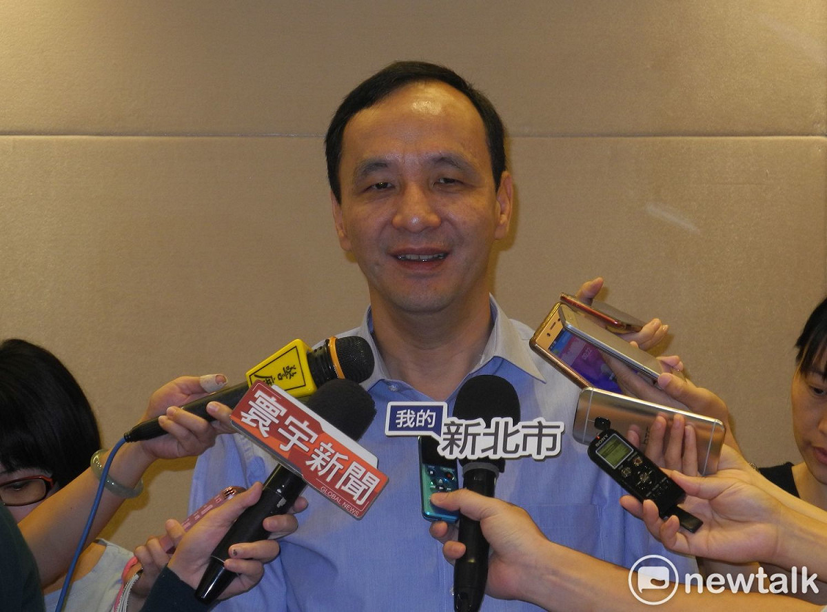 對於名嘴周玉蔻在臉書預測國民黨將換人參選；朱立倫今早說，現在很多人看很多的政治評論節目，把它當娛樂節目來看。 圖：王峻昌/攝