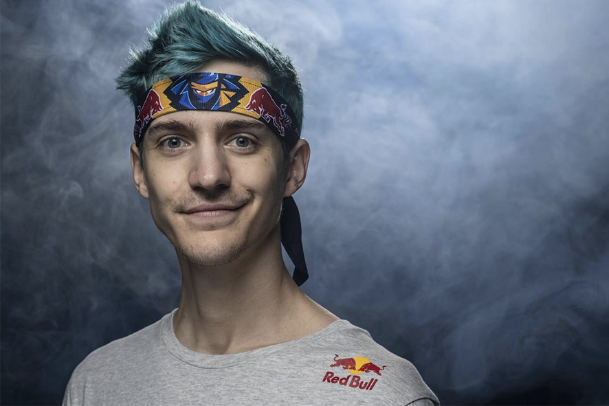 全球最知名的實況主Ninja要出書了。 圖：翻攝自 Red Bull Twitter