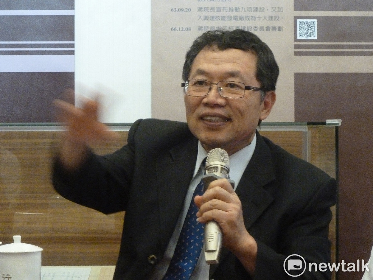 台灣自來水公司董事長郭俊銘今（20）天表示，台水公司這次透過「搶救水寶寶」以大數據和機器學習方式找出漏水管線，獲得肯定。 圖：謝莉慧／攝 (資料照片)