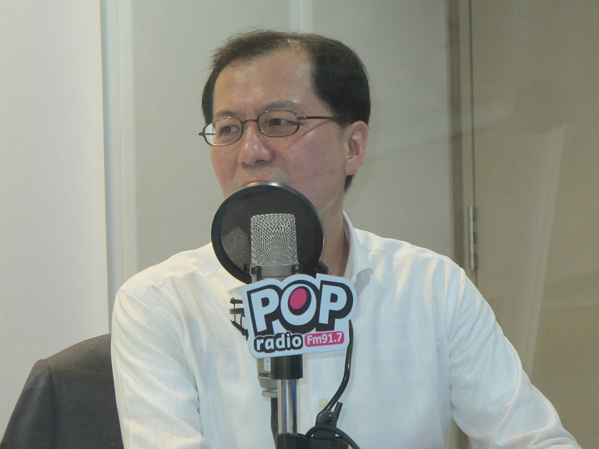 嘉義縣副縣長吳芳銘21日表示，他會主動退黨、參選到底。 圖：林朝億/攝