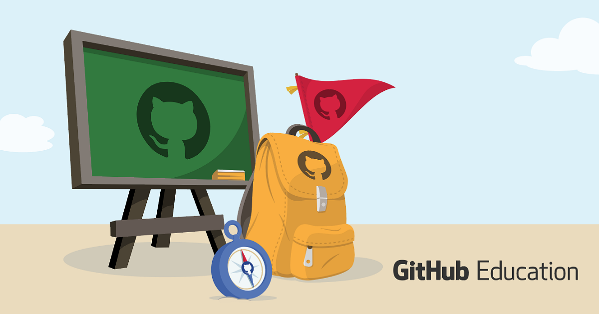 微軟宣布推出Github教育版免費開放。 圖：翻攝自Github官網
