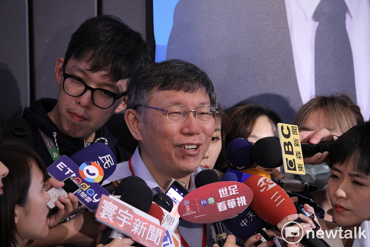 台北市長柯文哲。 圖：新頭殼資料照