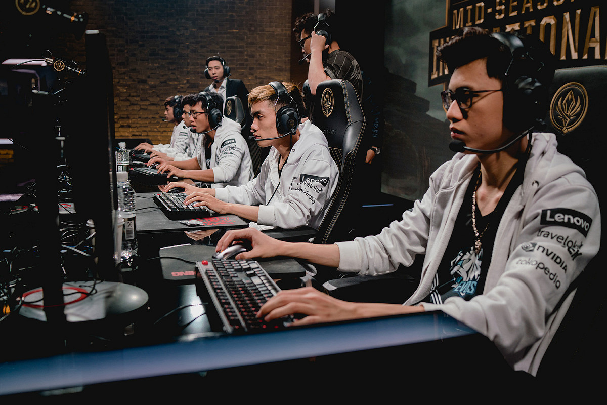越南隊六項預賽皆排行第一。 圖：翻攝自 LOL Esports Photo flickr