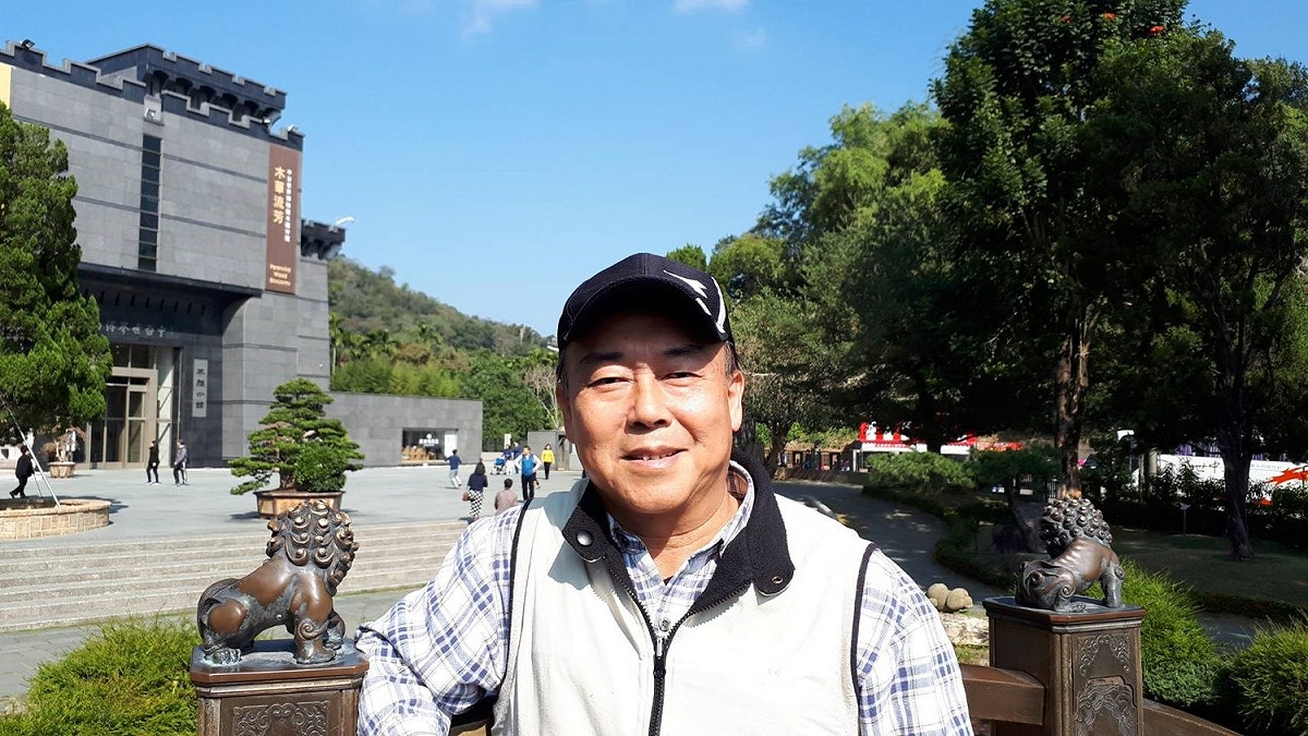 台電經理賴濟榮號召公司同事一同加入成為花博志工。 台中市政府