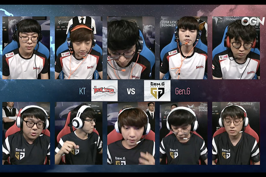 KT以2-0擊敗對手，更讓Gen.G嚐到本季第一敗。 圖：翻攝自 LOL Esports