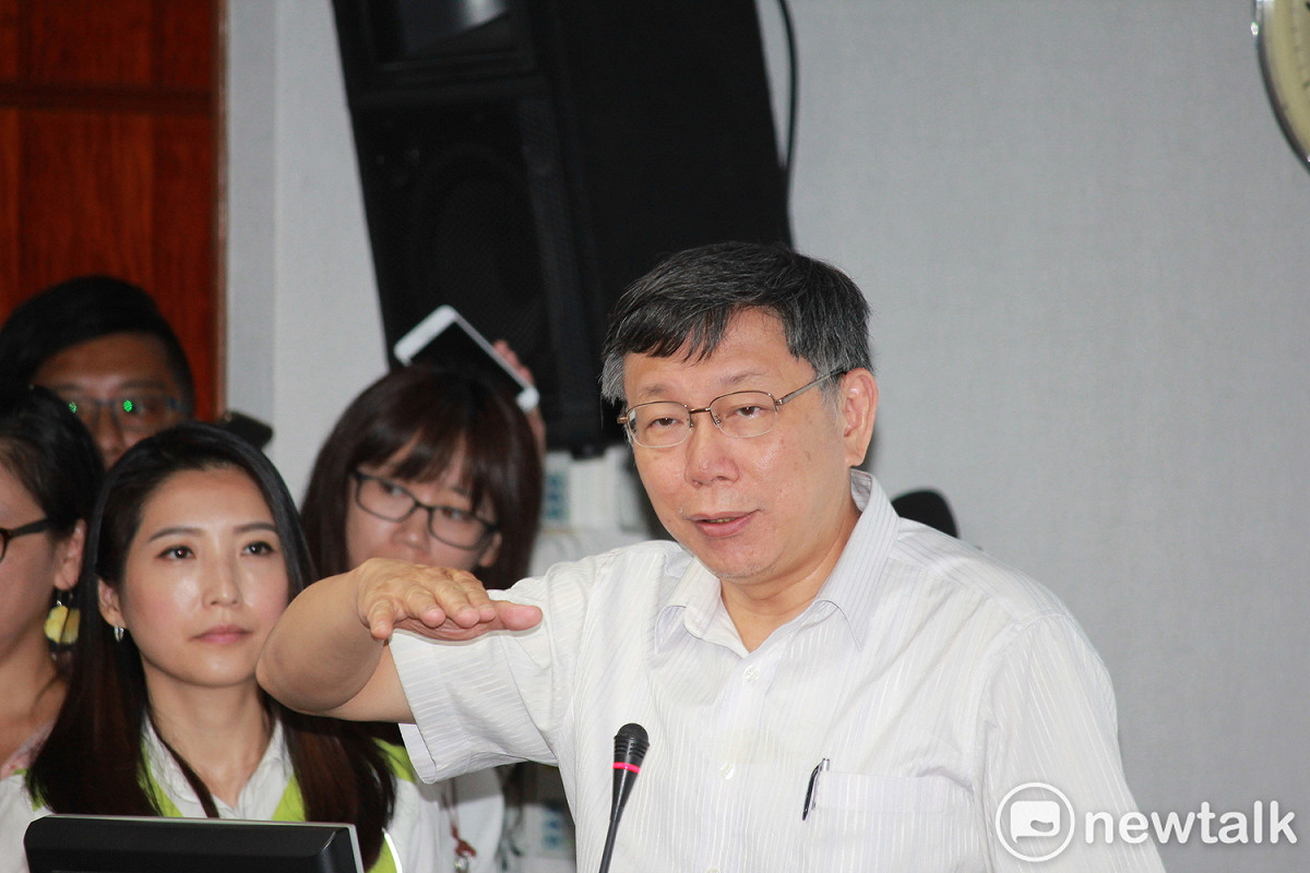台北市長柯文哲。 圖 : 周煊惠 / 攝