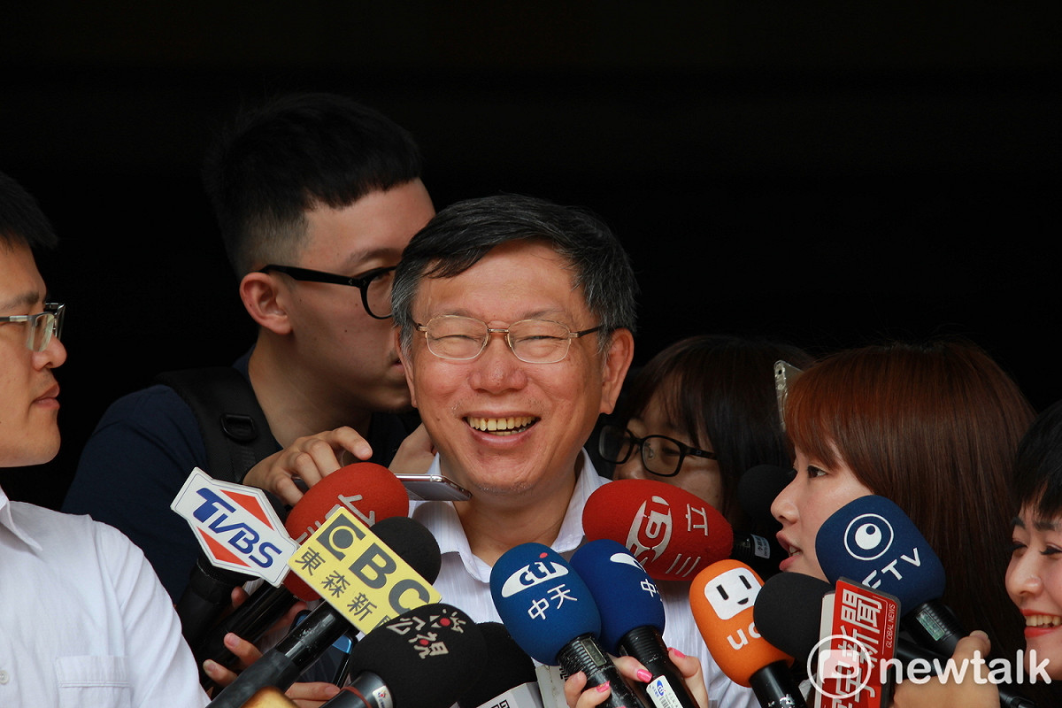 台北市長柯文哲。 圖：新頭殼資料照