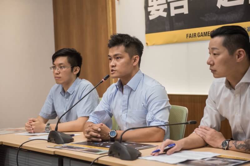 張祐銓表示，有關協會的控告，他問心無愧，會面對這一切訴訟，也將繼續為體育改革努力。 圖：時代力量/提供
