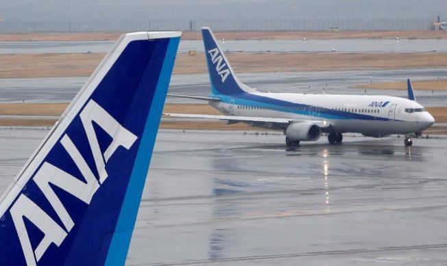 全日空（ANA）班機。 圖：翻攝自環球網