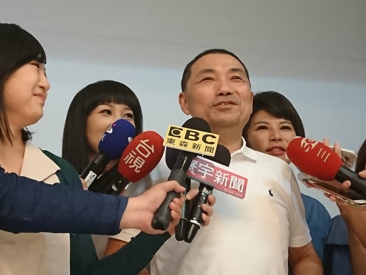 針對自己民調上升8%，侯友宜說，證明了選民是有智慧的，強調「真金是不怕火煉的」。 圖：侯友宜競選辦公室/提供