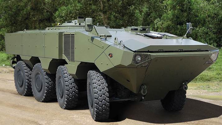 AAV7A1型兩棲突擊載具是美國海軍陸戰隊主要兩棲兵力運輸工具，它還支持岸上機械化作業。 圖：翻攝英國航太系統官網