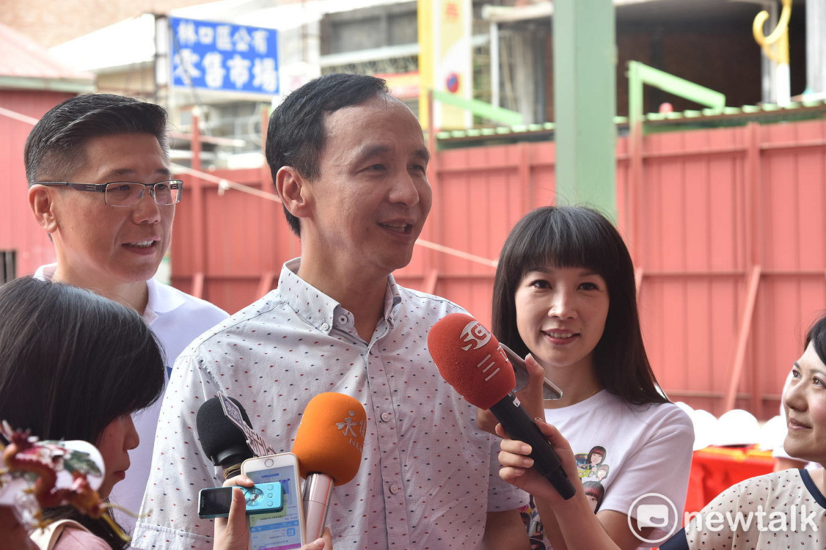 新北市長朱立倫認為這一次的軍改或者公教的改革，對於公教人員或軍人是很大的一個侮辱。 圖:林昀真/攝