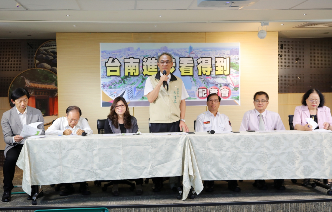 台南市方進呈秘書長表示，台南市升格直轄市以來，在賴院長及李代理市長率領下，市府團隊秉持以人為本的施政理念，推動市政建設。 圖/台南市政府