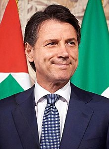 義大利新手總理孔蒂（Giuseppe Conte）首度出席歐洲聯盟（EU）高峰會。 圖 : 翻攝自維基百科
