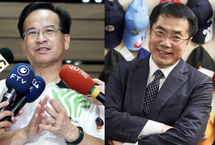 前台南縣長蘇煥智（左）表態將參選下屆台南市長，是否影響民進黨台南市長候選人黃偉哲（右）的選情？還是只會激起短暫的漣漪？各界都在等著看。 圖：新頭殼合成照