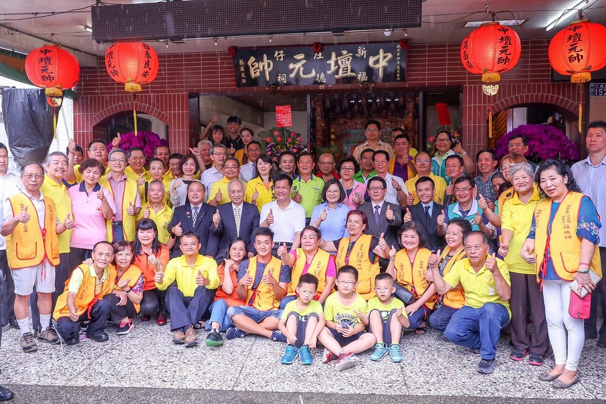 總統蔡英文表示，台中市空品改善良好，有數據佐證，市長林佳龍卻還是被抹黑。 圖：台中市政府/提供