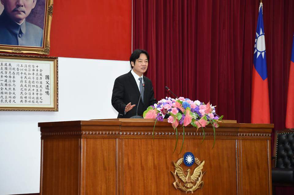 賴揆表示，他有十足的信心，不會讓缺電問題，成為人民擔憂的問題，更不會讓缺電成為台灣發展的障礙。 圖：翻攝自賴清德臉書