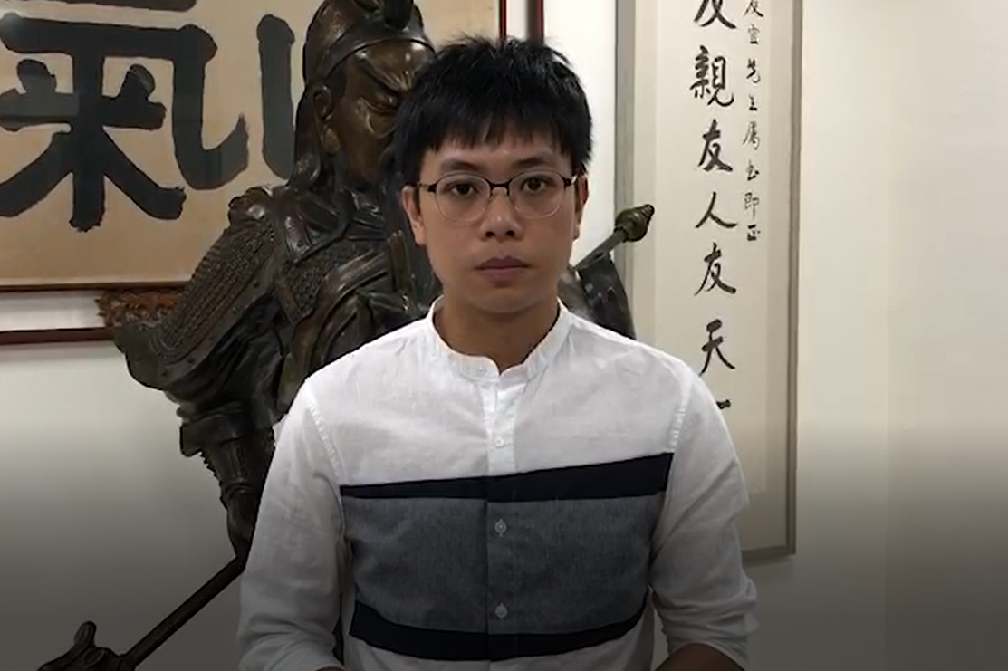 賴冠群表示，既然台北市政府認定文化大學違規，侯友宜會請又昱公司跟文化大學解約。 圖:侯友宜競選辦公室/提供