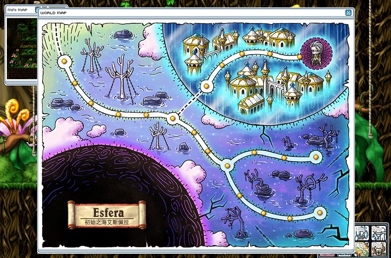《新楓之谷》也將於7月18日開放全新地圖－奧術之河第六區「初始之海艾斯佩拉」 圖：遊戲橘子/提供