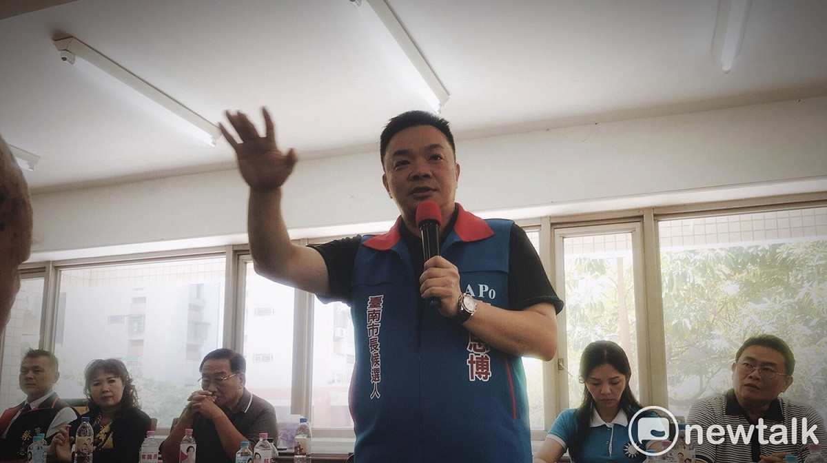 高思博競選辦公室指出，年底台南市長選戰攻防，已引起新潮流全面戒備，台南市政府新聞處竟成黃偉哲的「發言二部」。 圖：黃博郎/攝