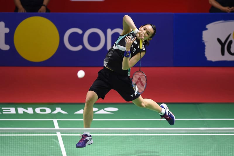 戴資穎近期寫下連續4站國際賽冠軍，累積連勝場數達到27勝，朝印尼公開賽冠軍又再邁進一步。 圖：中央社