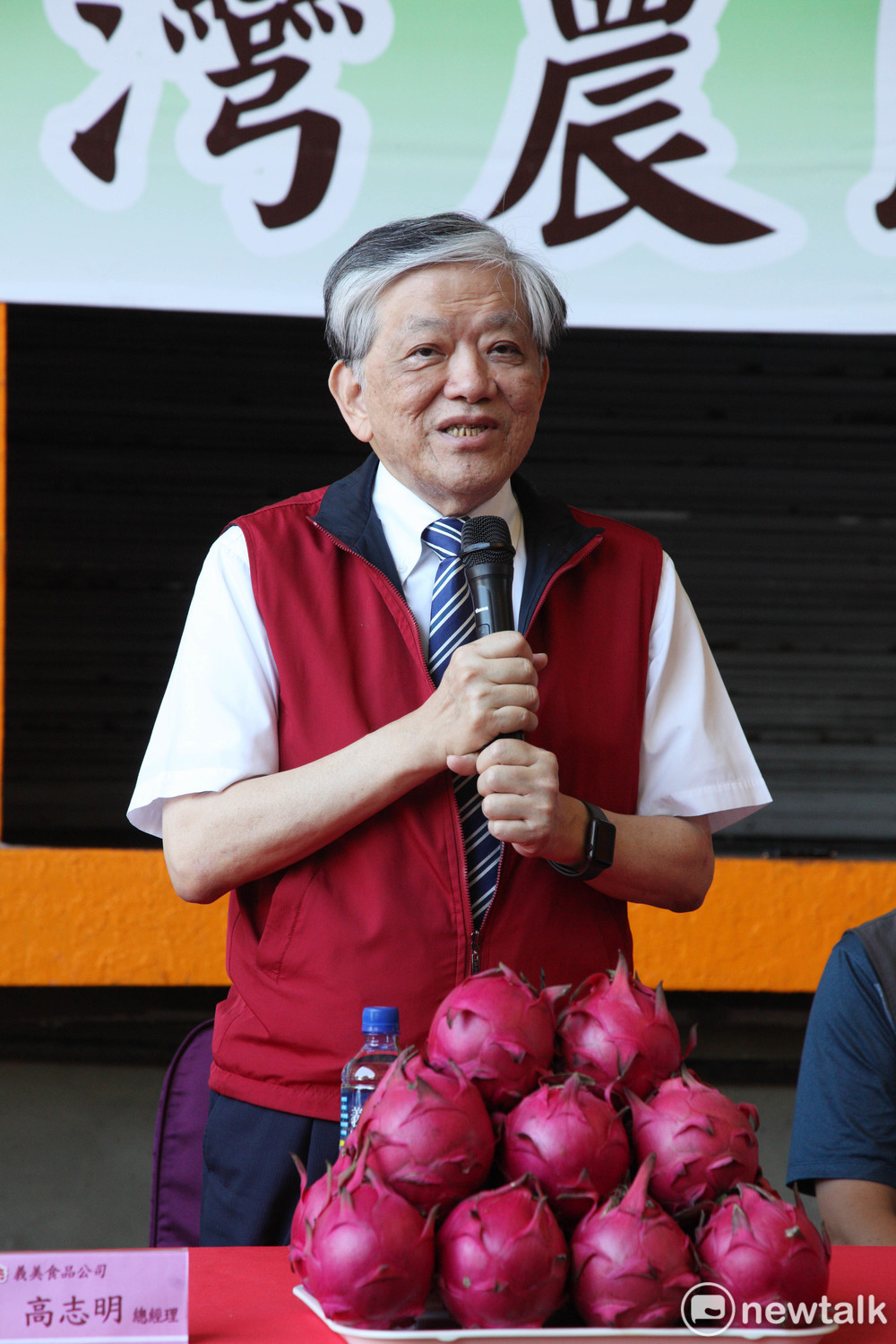 義美總經理高志明。 圖：新頭殼資料照片
