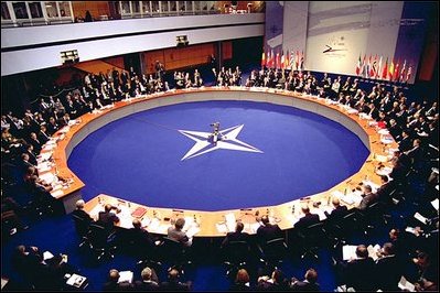 北約 (NATO) 成員國負擔多少國防經費的爭論將籠罩整個北約峰會。資料照片。 圖 : 翻攝自wikiland