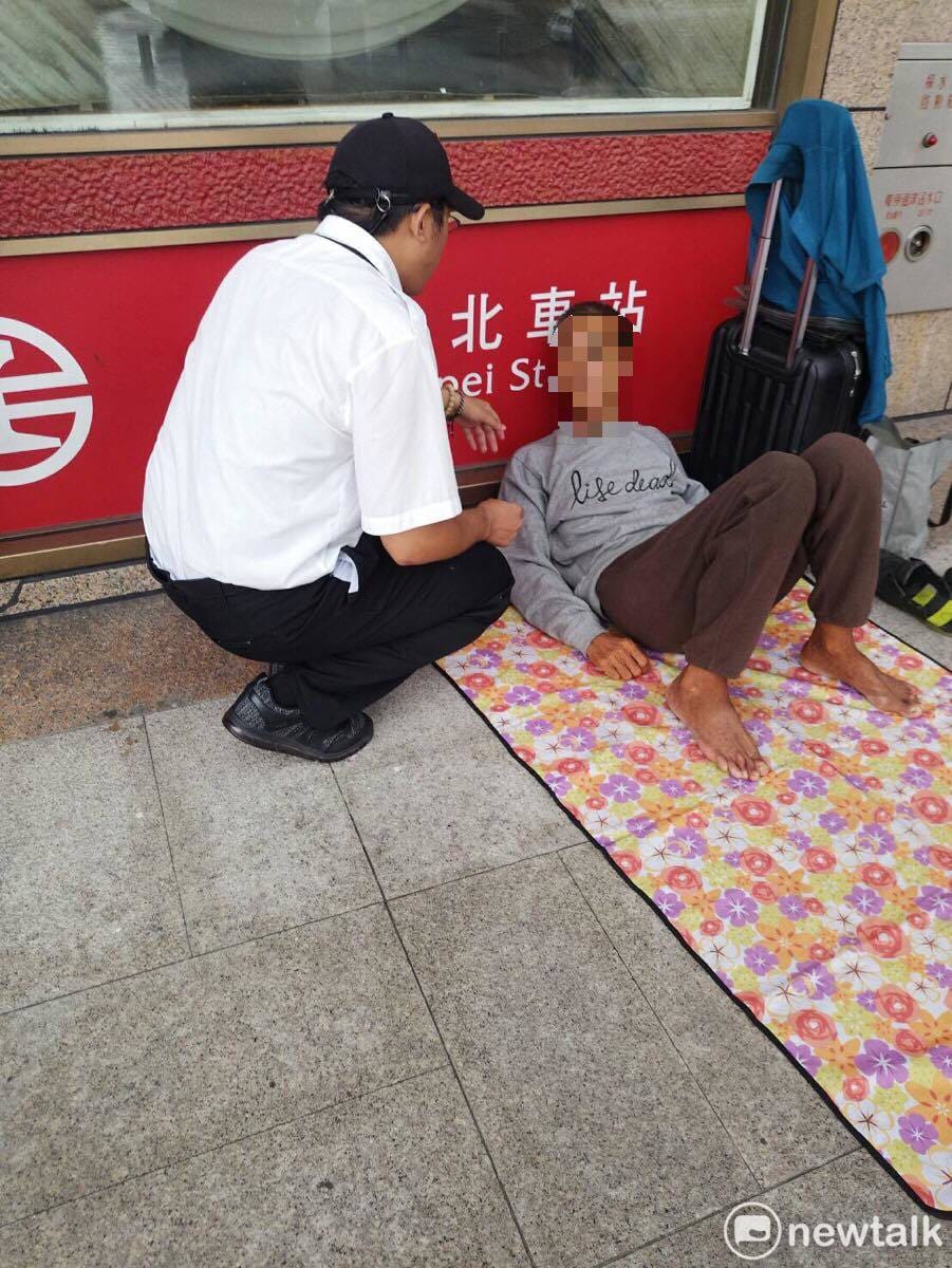 因應瑪莉亞颱風來襲，北市社會局啟動避颱所，提供街友躲避颱風。 圖：台北市社會局 / 提供（資料照片）