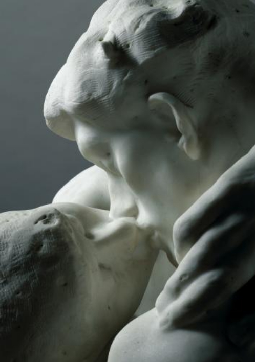 雕塑大師羅丹經典巨作《吻》(The Kiss)，將首次來台展出。 圖：翻攝自Musee Rodin
