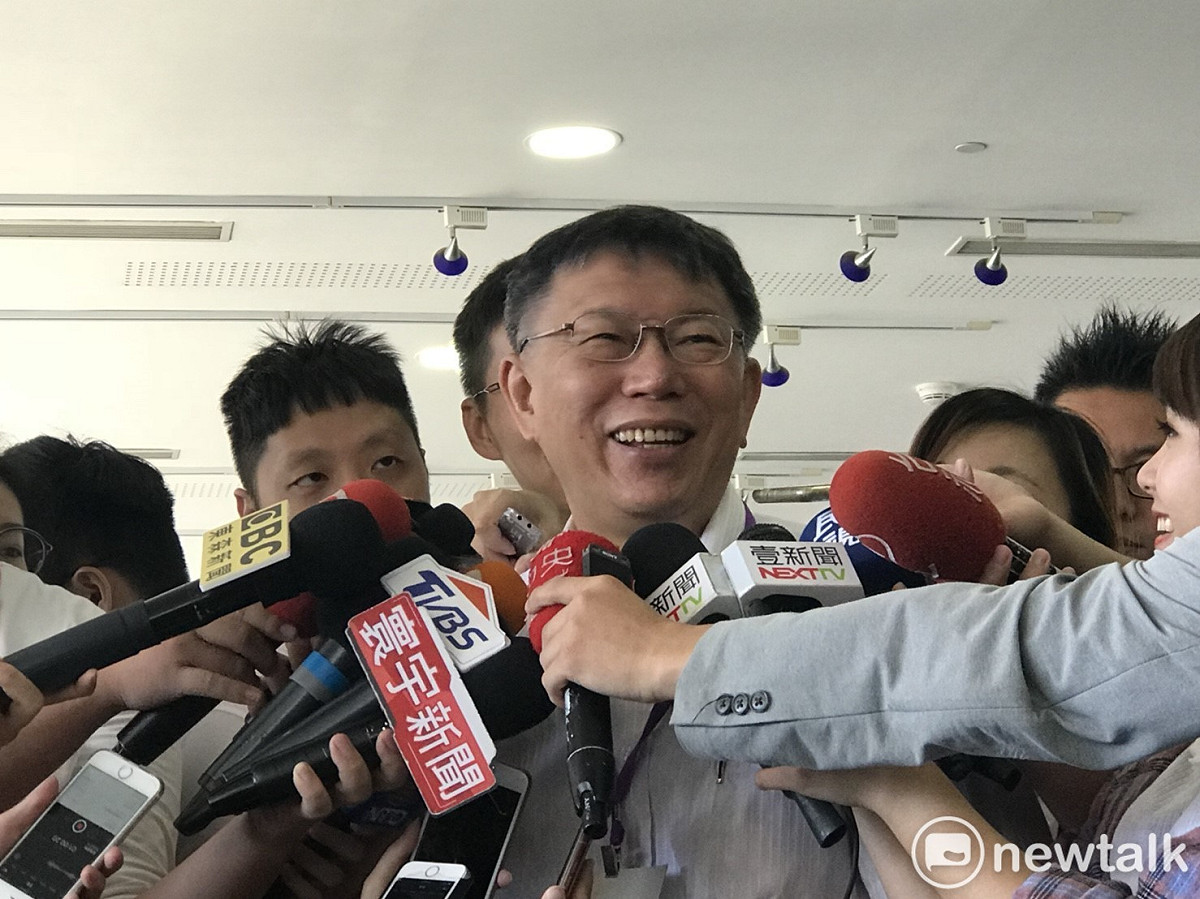前行政院長張善政擔任國民黨台北市長參選人丁守中的競選團隊主委，台北市長柯文哲今日受訪說，有機會還是想去請教張善政意見，因為「我們執行力很強」。 圖：新頭殼資料照