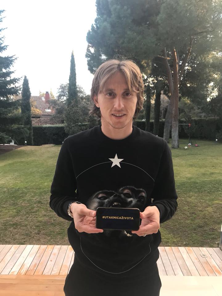 克羅埃西亞王牌中場莫德里奇（Luka Modric）生涯近10次決賽出戰，從沒輸過。 圖：翻攝自Luka Modric臉書