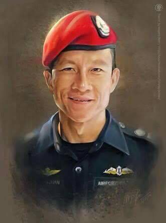 泰國海軍前海豹隊員沙曼志願加入救援足球少年行動，卻在6日因為氧氣不足而犧牲。 圖：翻攝泰國公共衛生部臉書
