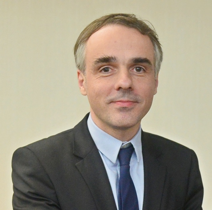 法國駐台代表紀博偉（Benoît Guidée），昨（15）日也到凱道為法國隊加油。 圖：翻攝自維基百科