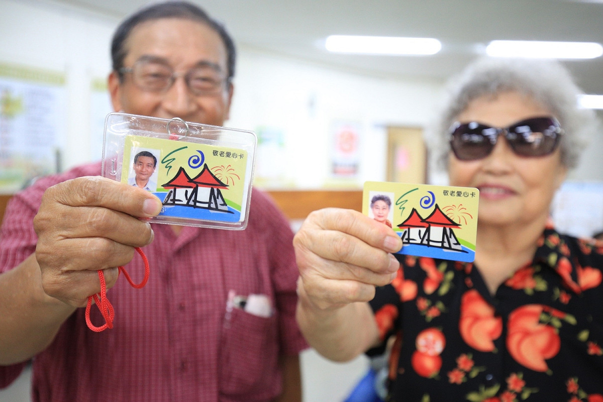 台中市的敬老愛心卡功能再擴充。 wj6台中市政府/提供
