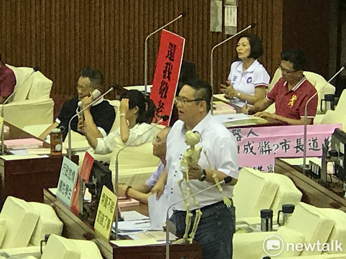 國民黨台北市議員陳重文。 圖 : 曾薏伃 / 攝