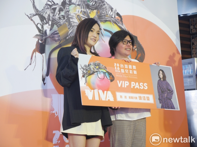 「台灣國際酷兒影展」策展人林杏鴻表示，台灣的電影創作非常蓬勃，此次從世界各地的5千多部中選出31部經典之作，希望大家一同共襄盛舉。 圖：聶良恩／攝