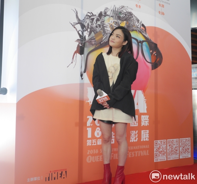 徐佳瑩一直以來關注多元成家與LGBT多元性別的議題。 圖：聶良恩／攝
