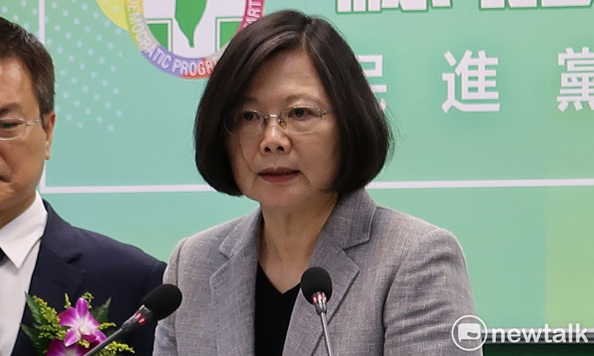 針對屏東縣公勇路拆遷一事，蔡英文今（22）日表示，土地正義與經濟發展應該要平衡。 圖：新頭殼資料照片
