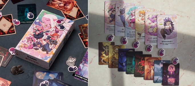 《我滿懷業障的有病桌遊》遊戲節奏明快，是款三分鐘就能快速上手的桌遊。

 圖：有病制作