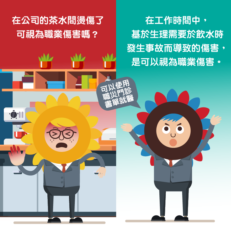 勞保局在臉書上用自製圖片宣導。 圖：取自勞保局臉書。